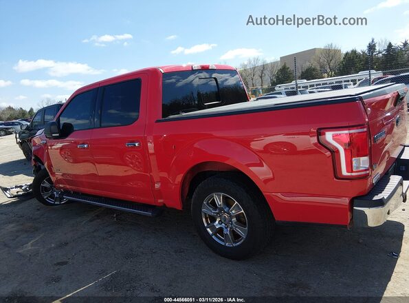 1FTEW1CP2GKF80191 2016 FORD F150 Red 