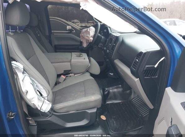 1FTEW1CP3HKE53547 2017 FORD F150 Dark Blue წინა სალონის ხედი