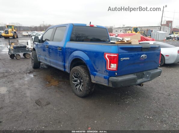 1FTEW1CP3HKE53547 2017 FORD F150 Dark Blue უკანა მარცხენა