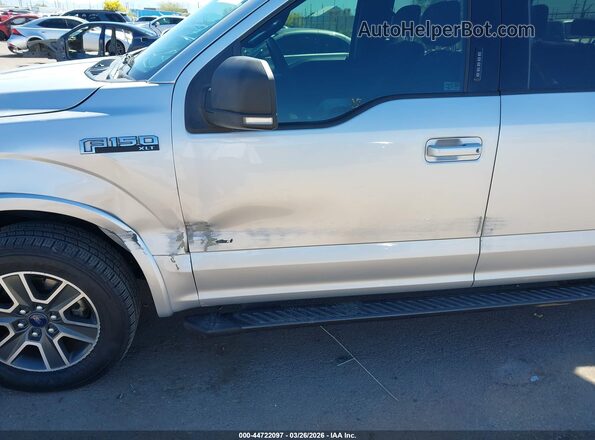 1FTEW1CP4GKE46914 2016 FORD F150 Silver უკანა სალონის ხედი