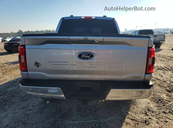 1FTEW1CP5MFC46385 2021 FORD F150 Silver Rear view