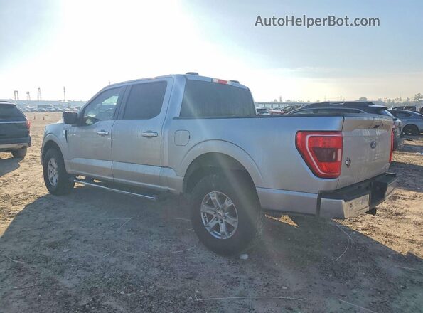 1FTEW1CP5MFC46385 2021 FORD F150 Silver Rear left