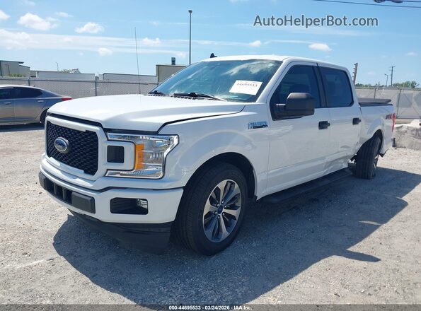 1FTEW1CP6LFC64327 2020 FORD F150 White Առջևի ձախ երեք քառորդ տեսարան