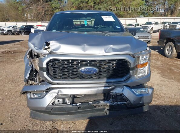 1FTEW1CP9NKD64609 2022 FORD F150 Silver Դիմացի տեսք