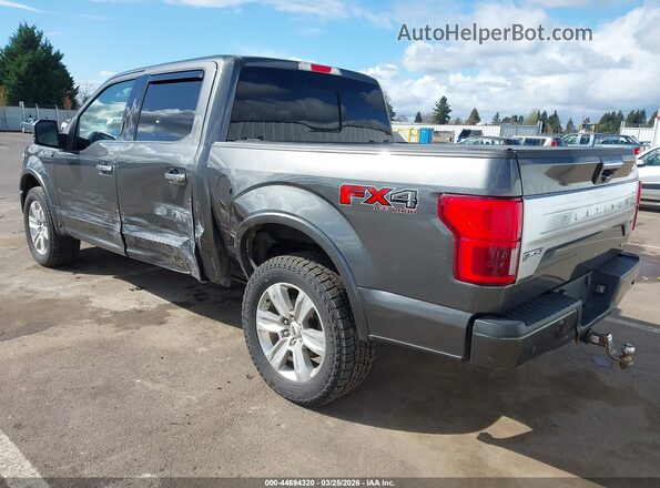 1FTEW1E40KFB96012 2019 FORD F150 Gray 