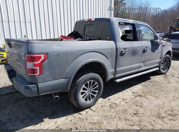 1FTEW1E45LKD37228 2020 FORD F150 Gray Հետևի աջ