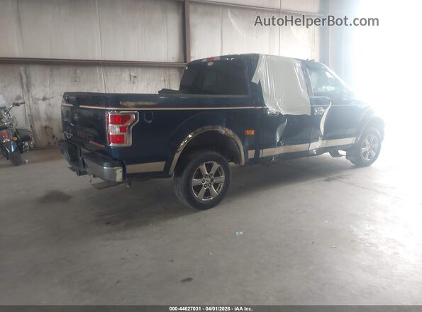 1FTEW1E50LKF44599 2020 FORD F150 Blue Rear right