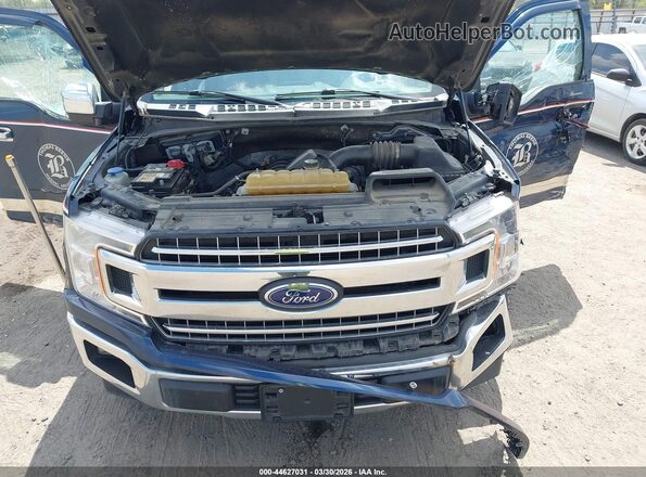1FTEW1E50LKF44599 2020 FORD F150 Blue Rear view
