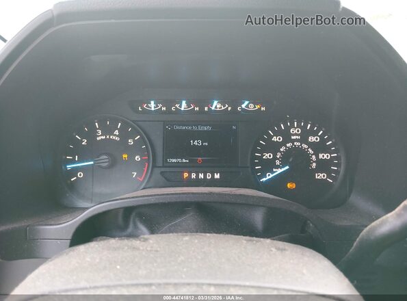 1FTEW1E59JKF49894 2018 FORD F150 Blue Rear seats view