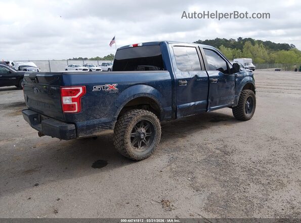 1FTEW1E59JKF49894 2018 FORD F150 Blue Rear right
