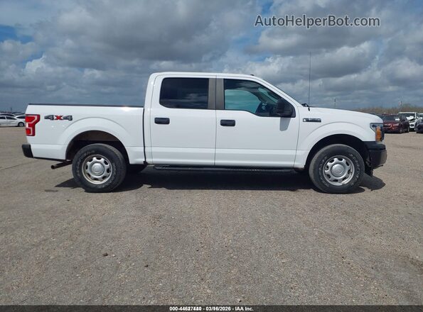 1FTEW1EB3KKC24827 2019 FORD F150 White Rear interior view