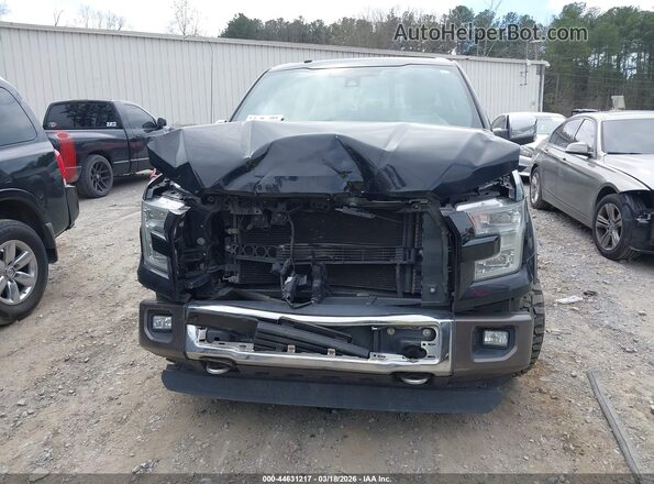 1FTEW1EF0GFB62841 2016 FORD F150 Black Սարքավորումների վահանակի տեսք