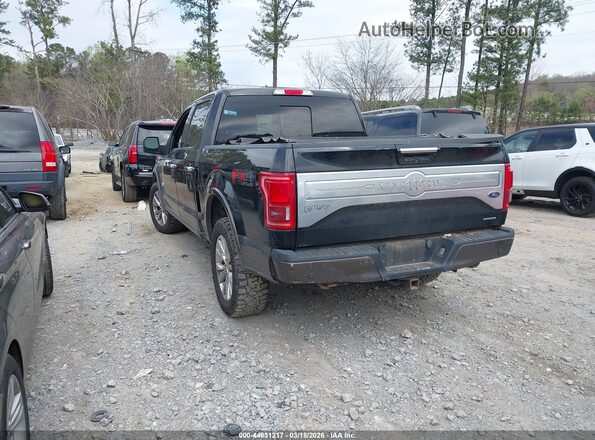 1FTEW1EF0GFB62841 2016 FORD F150 Black Հետևի ձախ