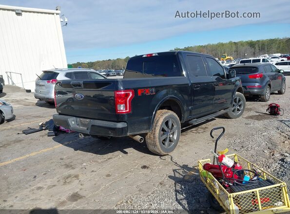 1FTEW1EF1HFA69649 2017 FORD F150 Black Trasero derecho