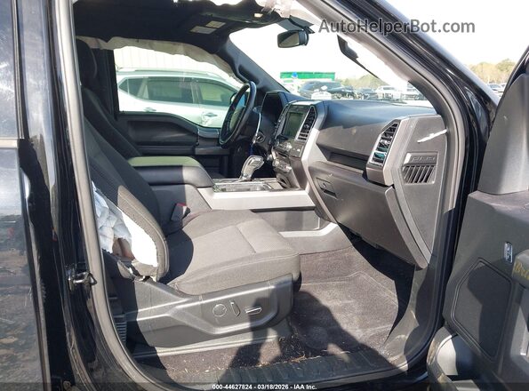 1FTEW1EF1HFA69649 2017 FORD F150 Black Vista interior delantera