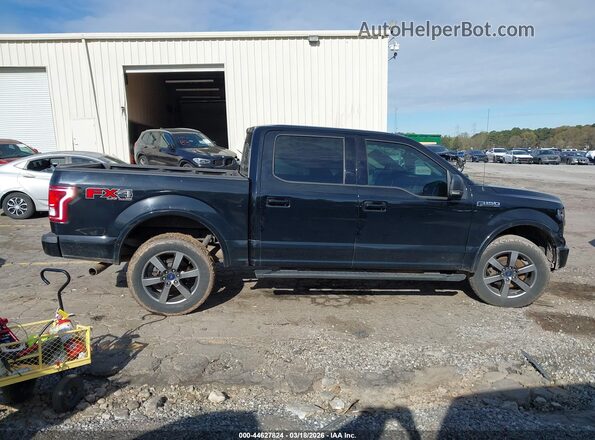 1FTEW1EF1HFA69649 2017 FORD F150 Black Vista interior trasera