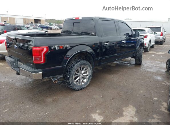 1FTEW1EF2GFC21579 2016 FORD F150 Black Հետևի աջ