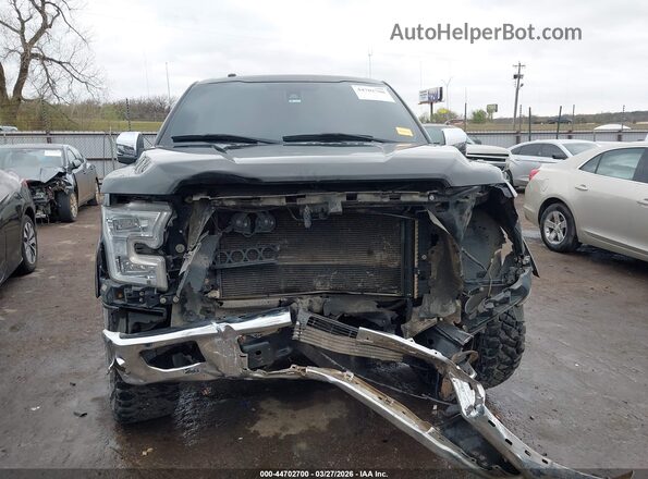1FTEW1EF2GFC21579 2016 FORD F150 Black Սարքավորումների վահանակի տեսք