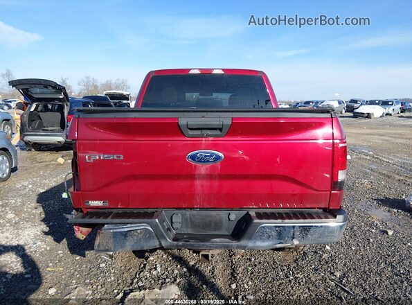 1FTEW1EG0GFD37887 2016 FORD F150 Maroon 
