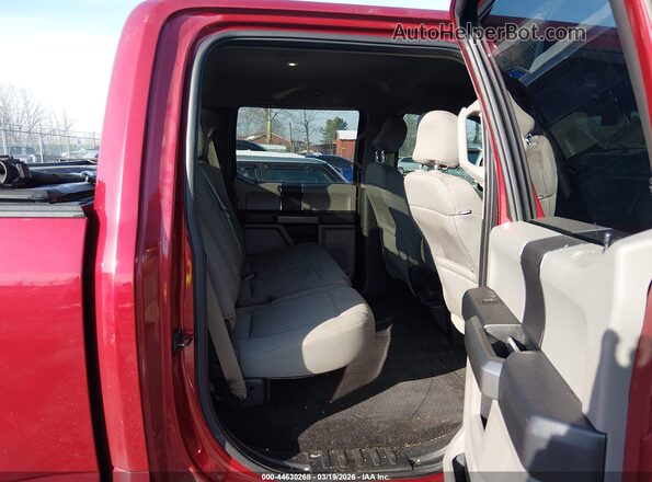 1FTEW1EG0GFD37887 2016 FORD F150 Maroon VIN sticker view