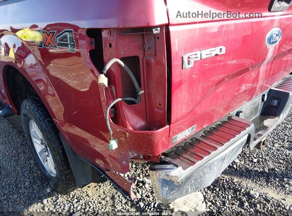 1FTEW1EG0GFD37887 2016 FORD F150 Maroon 