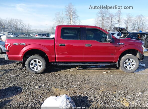 1FTEW1EG0GFD37887 2016 FORD F150 Maroon 360 interior view