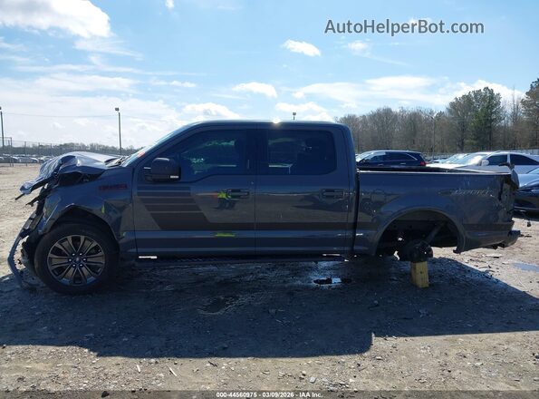 1FTEW1EG1JFA12950 2018 FORD F150 Gray Սալոնի 360 աստիճան տեսք
