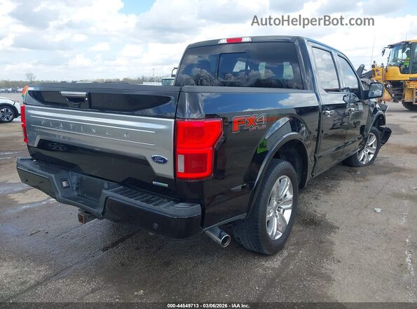 1FTEW1EG7JFB50895 2018 FORD F150 Black უკანა მარჯვენა