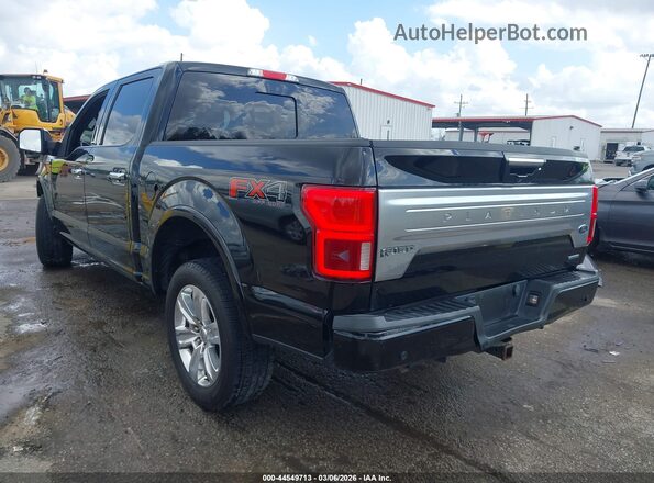 1FTEW1EG7JFB50895 2018 FORD F150 Black უკანა მარცხენა