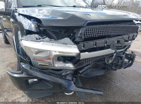 1FTEW1EG7JFB50895 2018 FORD F150 Black წინა ხედი