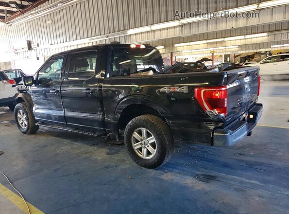 1FTEW1EP0MKD27198 2021 FORD F150 Black Rear left