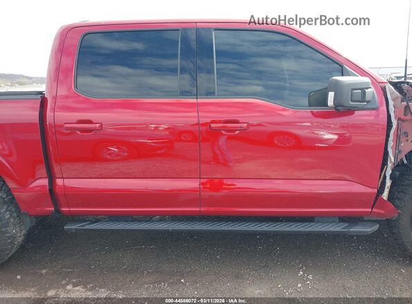 1FTEW1EP3MFC50061 2021 FORD F150 Red Widok wnętrza 360 stopni
