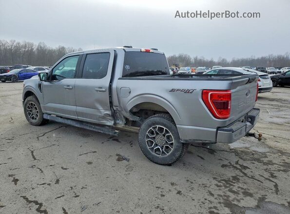 1FTEW1EP3MKD13490 2021 FORD F150 Gray Rear left