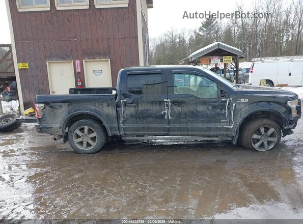 1FTEW1EP4GFC69304 2016 FORD F150 Black Widok wnętrza z tyłu
