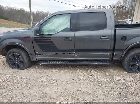1FTEW1EP4KFA40520 2019 FORD F150 Gray Widok z przodu