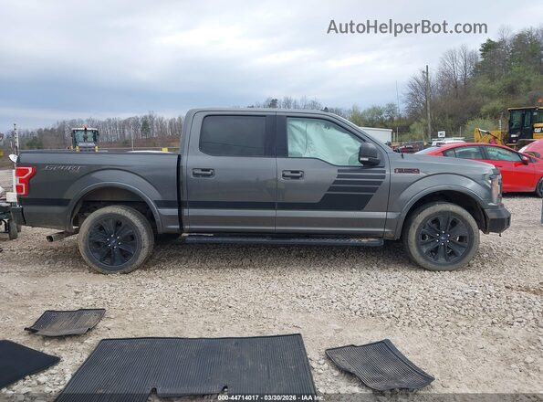 1FTEW1EP4KFA40520 2019 FORD F150 Gray Widok wnętrza z tyłu