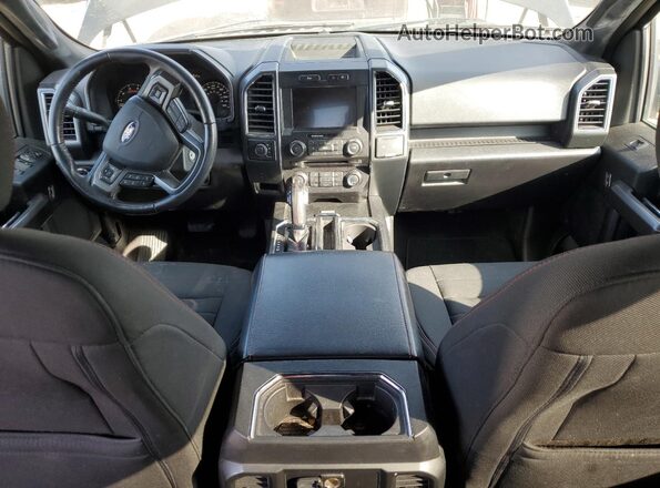 1FTEW1EP6JFE09313 2018 FORD F150 Black Widok deski rozdzielczej