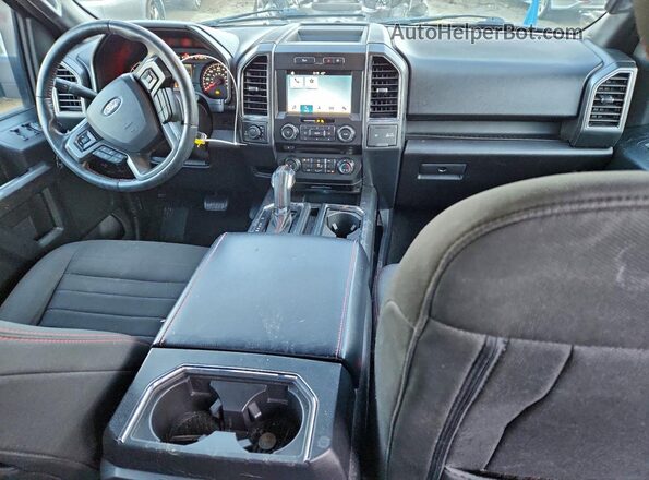 1FTEW1EP7JFD78931 2018 FORD F150 Black Առջևի վահանակի տեսք