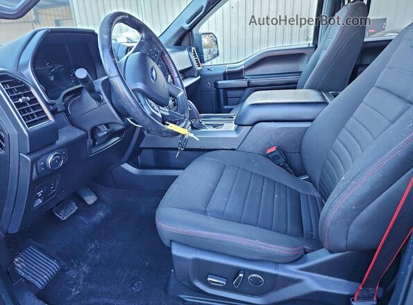 1FTEW1EP7JFD78931 2018 FORD F150 Black Սալոնի դիմացի տեսք