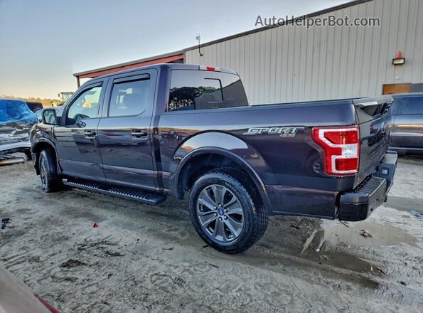 1FTEW1EP7JFD78931 2018 FORD F150 Black Հետևի ձախ