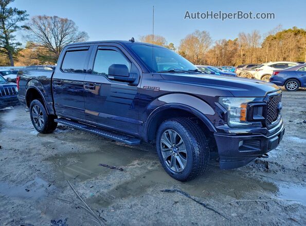 1FTEW1EP7JFD78931 2018 FORD F150 Black Առջևի աջ