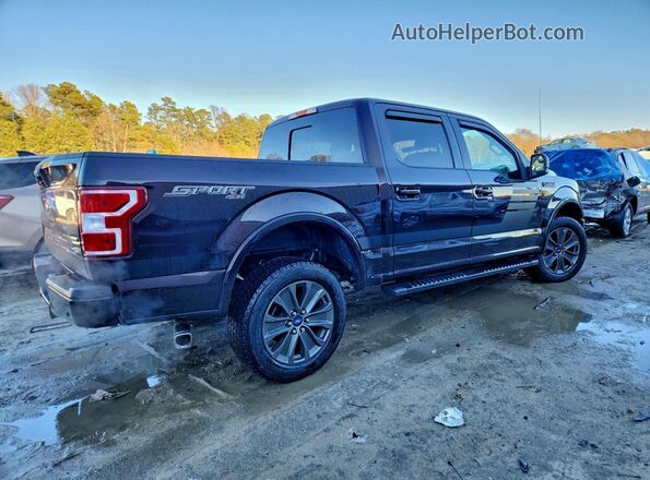 1FTEW1EP7JFD78931 2018 FORD F150 Black Հետևի աջ