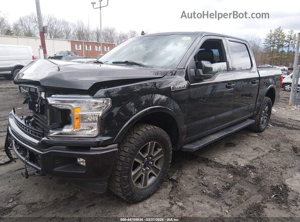 1FTEW1EP7KKC25944 2019 FORD F150 Black Vista tres cuartos delantera izquierda