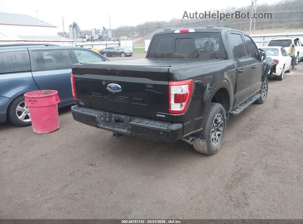 1FTEW1EP8MFB20244 2021 FORD F150 Black 