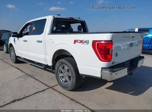 1FTEW1EP9MFC29926 2021 FORD F150 Белый Задняя левая четверть