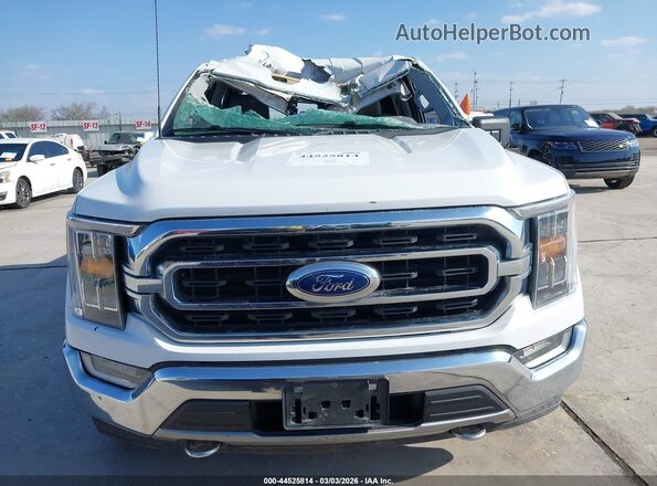 1FTEW1EP9MFC29926 2021 FORD F150 Белый Вид щитка приборов
