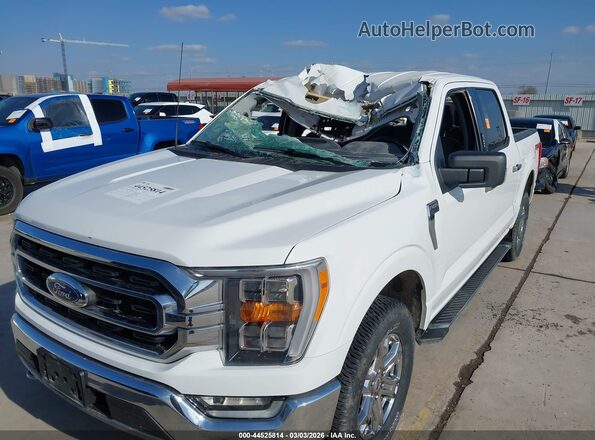 1FTEW1EP9MFC29926 2021 FORD F150 Белый Вид спереди