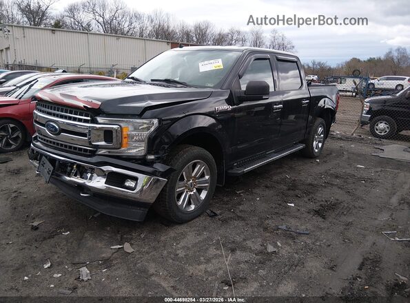 1FTEW1EPXJFD98560 2018 FORD F150 Black Front left