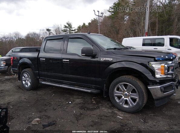 1FTEW1EPXJFD98560 2018 FORD F150 Black Rear interior view