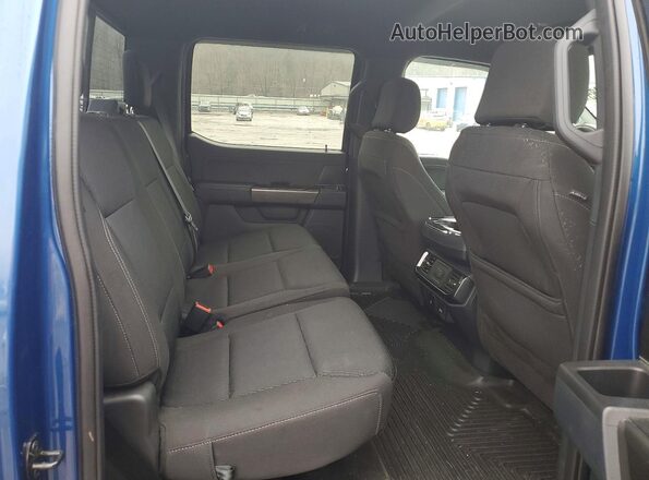 1FTEW1EPXNKD93775 2022 FORD F150 Синий Вид задних сидений